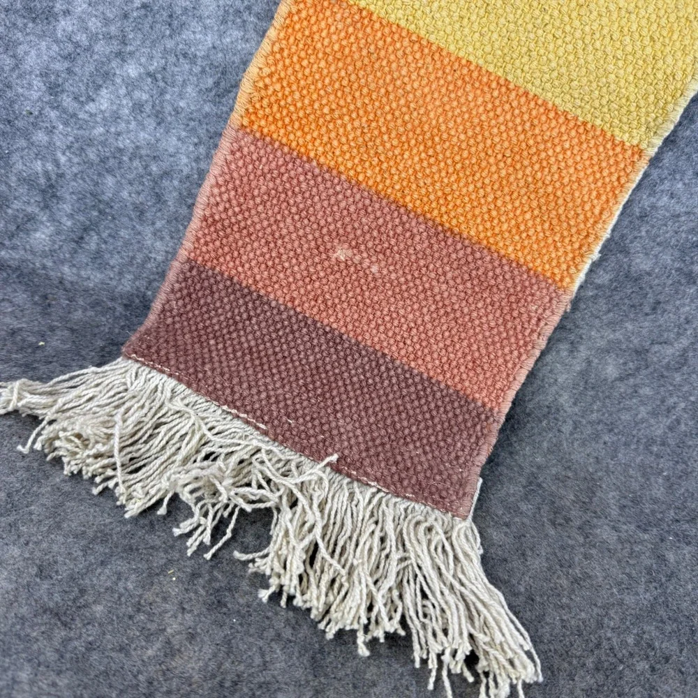 Urban Outfitters Woven Wall Hanging Sun Moon Boho Geometric Fringe Tapestry
